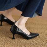 Luxury Handcrafted Genuine Leather Women's Shoes(Edamaijia9500F)