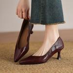 Luxury Handcrafted Genuine Leather Women's Shoes(Edamaijia9500F)