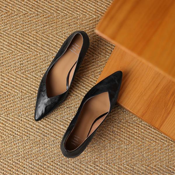 Luxury Handcrafted Genuine Leather Women's Shoes(Edamaijia9500F)