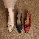 Elegant Handcrafted Leather Women's Shoes: Exquisite Craftsmanship & Luxury(Edamaijia9506F)