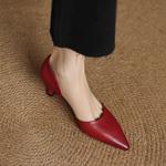 Exquisite Handmade Leather Women’s Shoes: Elegance Redefined(Edamaijia9507F)