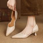 Exquisite Handmade Leather Women’s Shoes: Elegance Redefined(Edamaijia9507F)