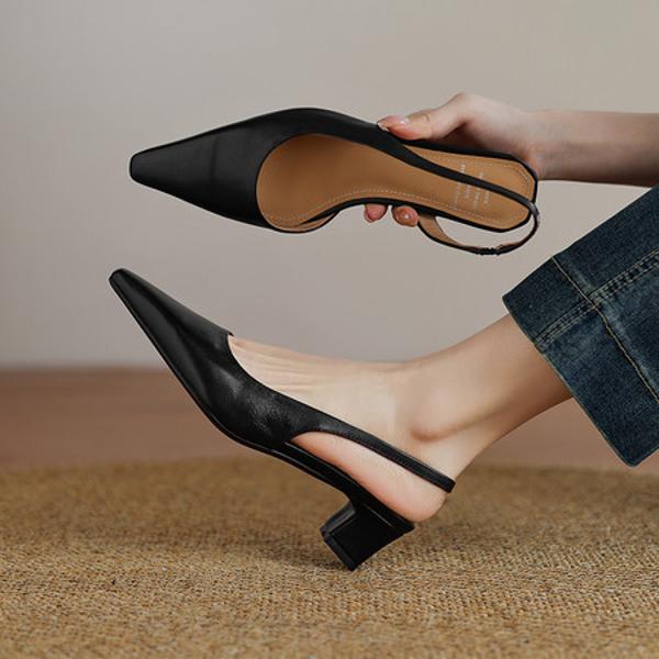 Elegant Handcrafted Leather Women's Shoes of Superior Quality(Edamaijia82397F)