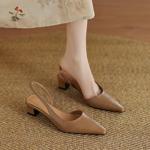 Elegant Handcrafted Leather Women's Shoes of Superior Quality(Edamaijia82397F)