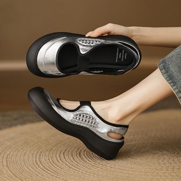 Exquisite Handmade Leather Women’s Shoes: A Touch of Elegance.(Edamaijia82396F)