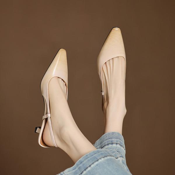 Exquisite Handmade Leather Women's Shoes: Luxury and Elegance Redefined(Edamaijia82399F)