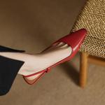 Exquisite Handmade Leather Women's Shoes: Luxury and Elegance Redefined(Edamaijia82399F)