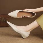Handcrafted Luxury Leather Women's Shoes with Exquisite Quality(Edamaijia82319F)