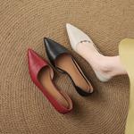 Handcrafted Luxury Leather Women's Shoes with Exquisite Quality(Edamaijia82319F)