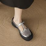 Handcrafted Genuine Leather Women's Shoes: Elegant Luxury Quality(Edamaijia82506F)