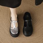 Handcrafted Genuine Leather Women's Shoes: Elegant Luxury Quality(Edamaijia82506F)