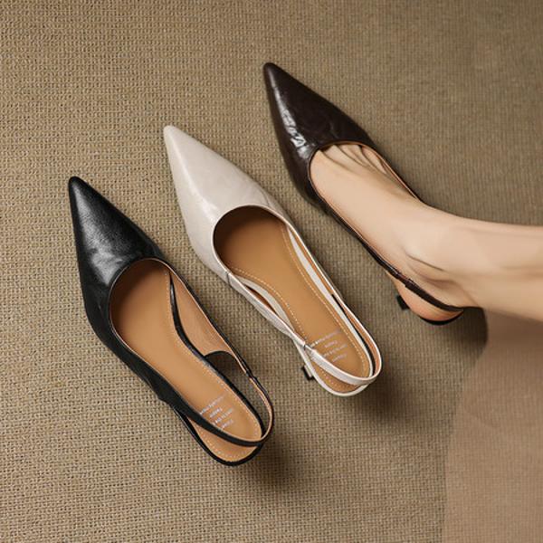 Handcrafted Luxury Leather Women's Shoes: Exquisite Quality and Elegant Craftsmanship(Edamaijia82563F)