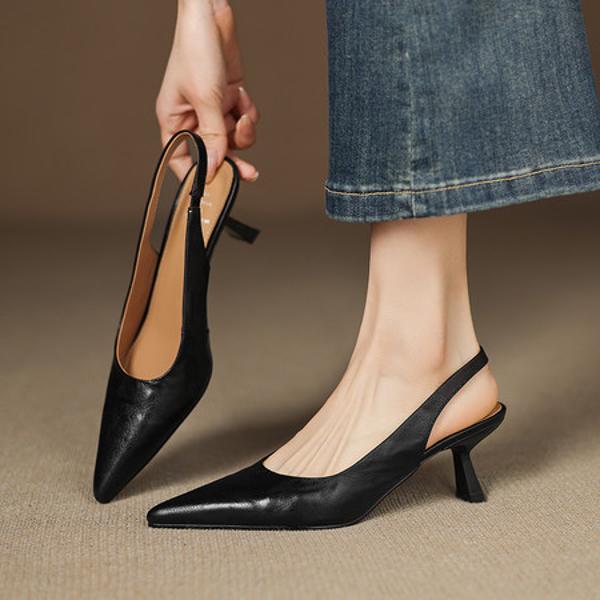 Handcrafted Luxury Leather Women's Shoes: Exquisite Quality and Elegant Craftsmanship(Edamaijia82563F)