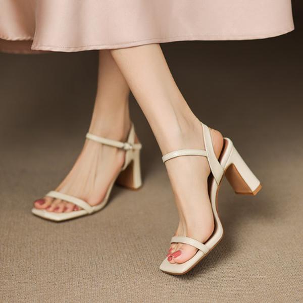 Exquisite Handcrafted Leather Women's Shoes: Luxury Meets Elegance(Edamaijia9526F)