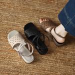 Elegant Luxury Handmade Leather Women's Shoes(Edamaijia82595F)