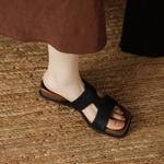 Elegant Handcrafted Leather Women’s Shoes - Luxury Quality Artistry(Edamaijia82558F)