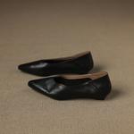 Handcrafted Genuine Leather Women's Shoes: Elegant Luxury Quality(Edamaijia9538F)