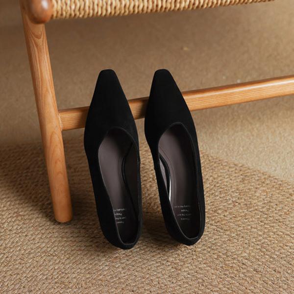 Handcrafted Luxury Leather Women's Shoes: Elegant Craftsmanship(Edamaijia9550F)