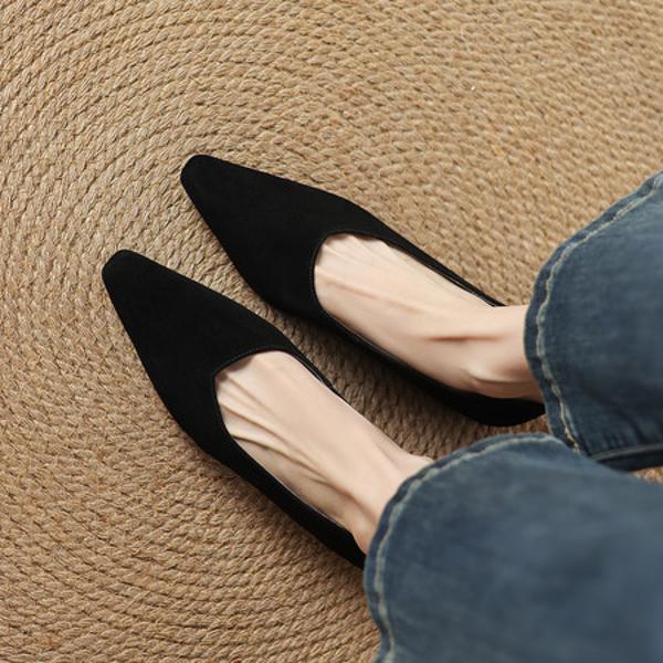 Handcrafted Luxury Leather Women's Shoes: Elegant Craftsmanship(Edamaijia9550F)