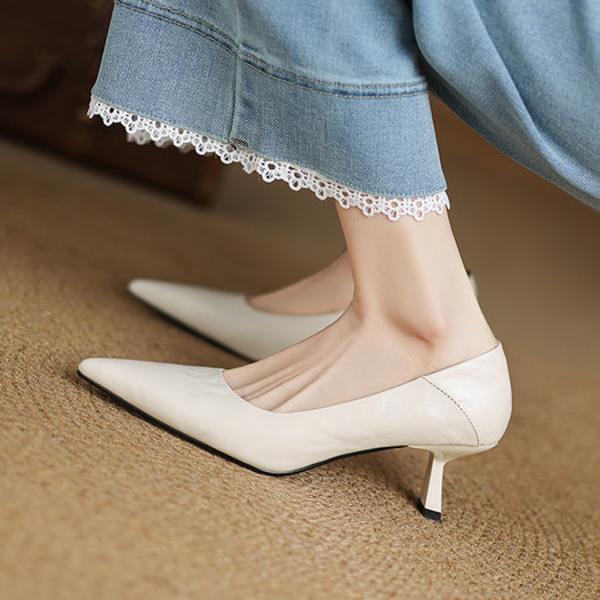 Handcrafted Luxury Leather Women's Shoes - Elegance in Every Stitch(Edamaijia82599F)