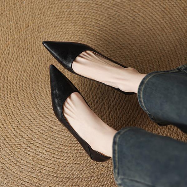 Handcrafted Luxury Leather Women's Shoes - Elegance in Every Stitch(Edamaijia82599F)