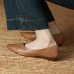 Exquisite Handmade Leather Women's Shoes: Elegance Defined(Edamaijia82602F)