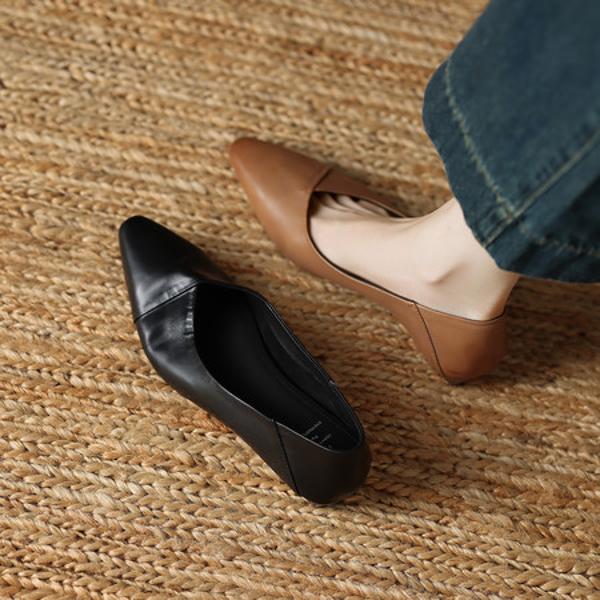 Exquisite Handmade Leather Women's Shoes: Elegance Defined(Edamaijia82602F)