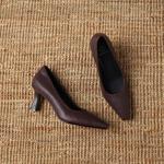 Elegant Handcrafted Real Leather Women’s Luxury Shoes(Edamaijia82635F)