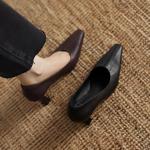 Elegant Handcrafted Real Leather Women’s Luxury Shoes(Edamaijia82635F)