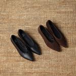 Exquisite Handcrafted Leather Women’s Shoes: Luxury, Elegance & Artistry(Edamaijia82603F)