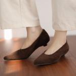 Exquisite Handcrafted Leather Women’s Shoes: Luxury, Elegance & Artistry(Edamaijia82603F)