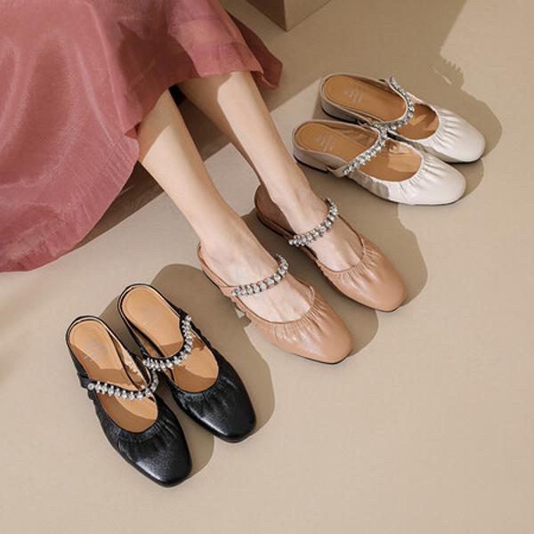 Handcrafted Genuine Leather Women's Shoes: Elegance and Luxury.(Edanjuan882092)