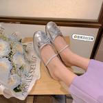 Exquisite Handmade Genuine Leather Women's Shoes for Elegant Style(Edanjuan882-1122)