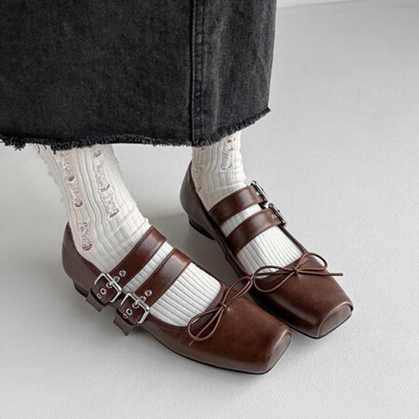 Handcrafted Luxury Leather Women's Shoes: Elegance Redefined(Edanjuan8823-0129)