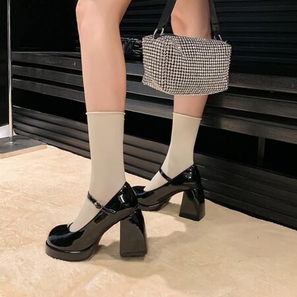 Elegantly Crafted Luxury Leather Handcrafted Women's Shoes(Edanjuan88022401-12)