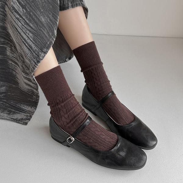 Handcrafted Genuine Leather Women's Shoes: Luxurious Elegance Unveiled(Edanjuan880122-5)