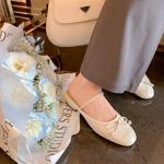 Exquisite Handcrafted Leather Shoes for Elegant Women(Edanjuan88YD1122)