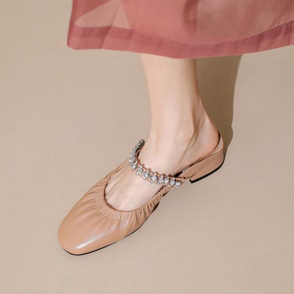 Exquisite Handcrafted Leather Flats: Luxury Redefined(Edanjuan88Y2092-1)