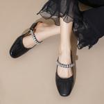 Exquisite Handcrafted Leather Flats: Luxury Redefined(Edanjuan88Y2092-1)