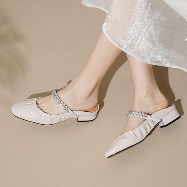 Exquisite Handcrafted Leather Flats: Luxury Redefined(Edanjuan88Y2092-1)