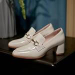 Handcrafted Luxury Genuine Leather Women’s Shoes, Elegantly Unique(Edfmr9119)