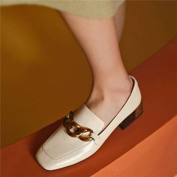 Handcrafted Leather Women's Shoes: Luxurious Elegance and Quality(Edfmr1516)