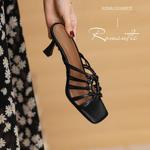 Handcrafted Luxury Leather Women’s Shoes: Elegance in Every Stitch(Edfmr2361)