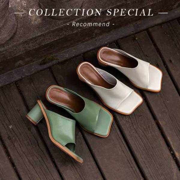 Handcrafted Leather High-End Women's Shoes - Elegance Redefined(Edfmr286)