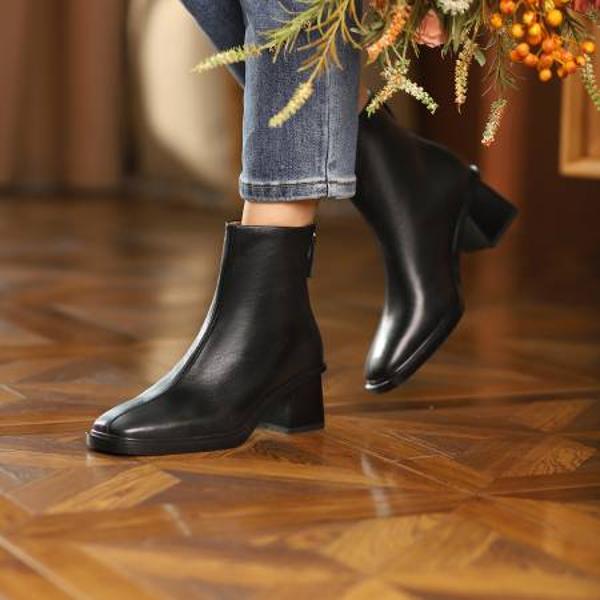 Handcrafted Leather Women's Shoes: Luxurious, Elegant Quality and Craftsmanship(Edfmr302)