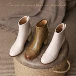 Handcrafted Leather Women's Shoes: Exquisite Quality & Timeless Elegance(Edfmr280)