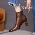 Handcrafted Luxury Leather Women's Shoes: Exquisite Quality & Elegance(Edfmr306-1)