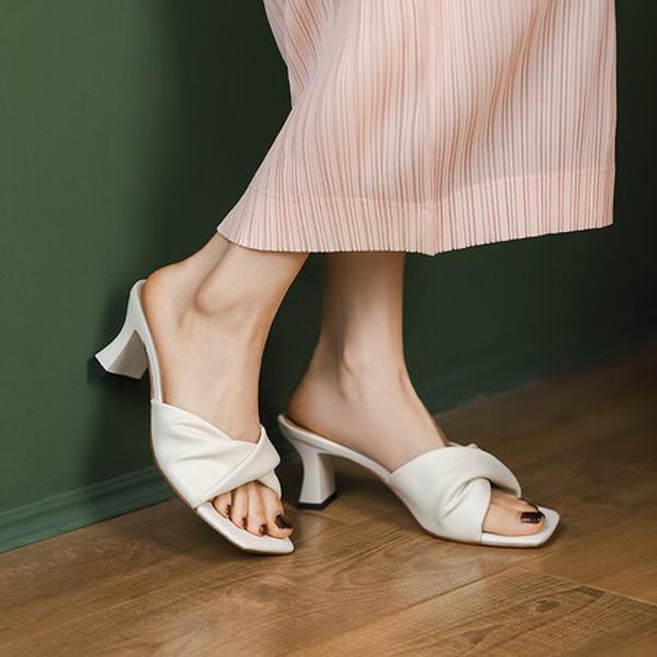 Exquisite Handcrafted Leather Women's Shoes - Luxe Elegance(Edfmr5578)