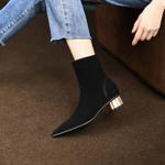 Handcrafted Genuine Leather Women's Shoes: Luxurious Elegance(Edfmr579)