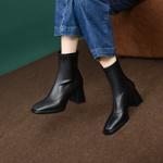 Exquisite Handcrafted Genuine Leather Women's Shoes for Luxe Elegance(Edfmr591--1)